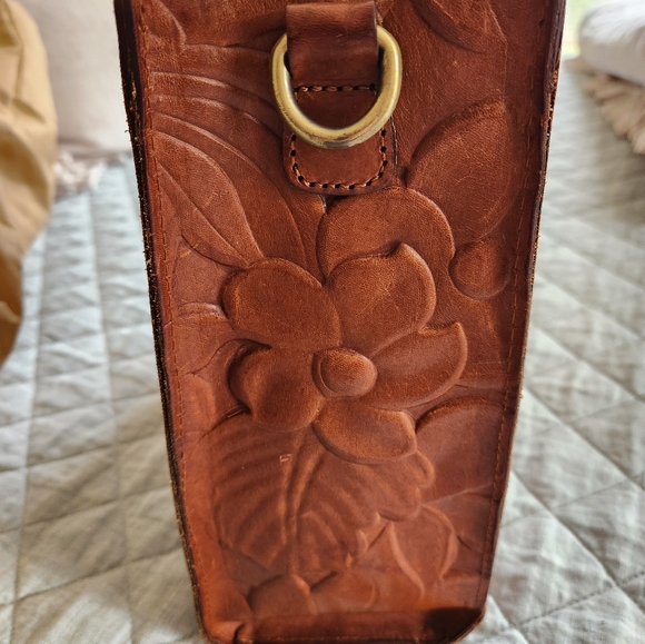 Patricia Nash Zancona Leather Tote, Excellent condition! - Picture 13 of 16